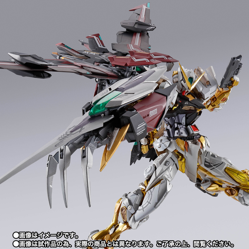大幅魔改的圣何弹装备'METAL BUILD 神兵型攻击者背包（ALTERNATIVE STRIKE Ver.）'预计 08 月发售！