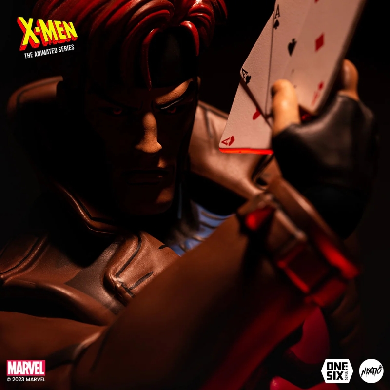 MONDO MARVEL《特异功能组》金牌手（Gambit）1/6 比例可动人偶