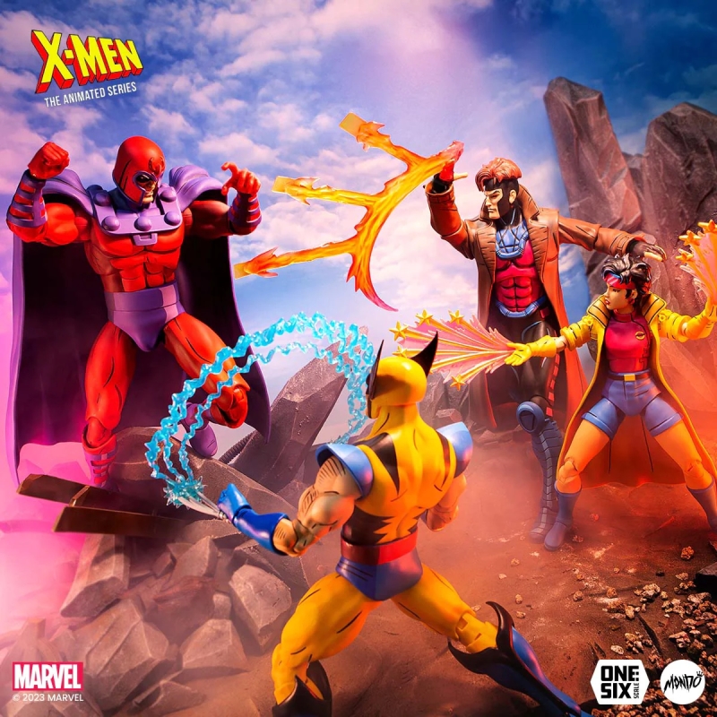 MONDO MARVEL《特异功能组》金牌手（Gambit）1/6 比例可动人偶