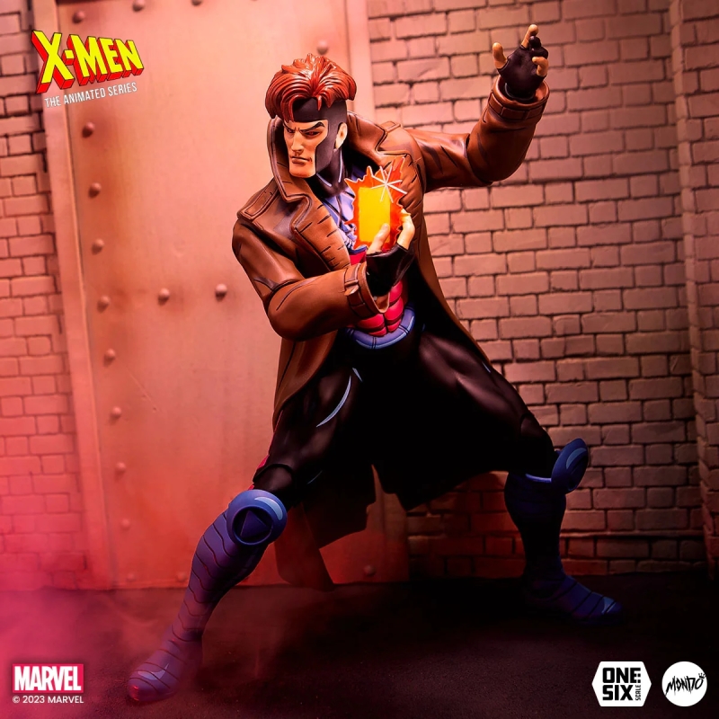 MONDO MARVEL《特异功能组》金牌手（Gambit）1/6 比例可动人偶