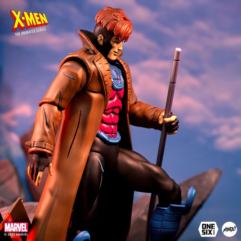 MONDO MARVEL《特异功能组》金牌手（Gambit）1/6 比例可动人偶