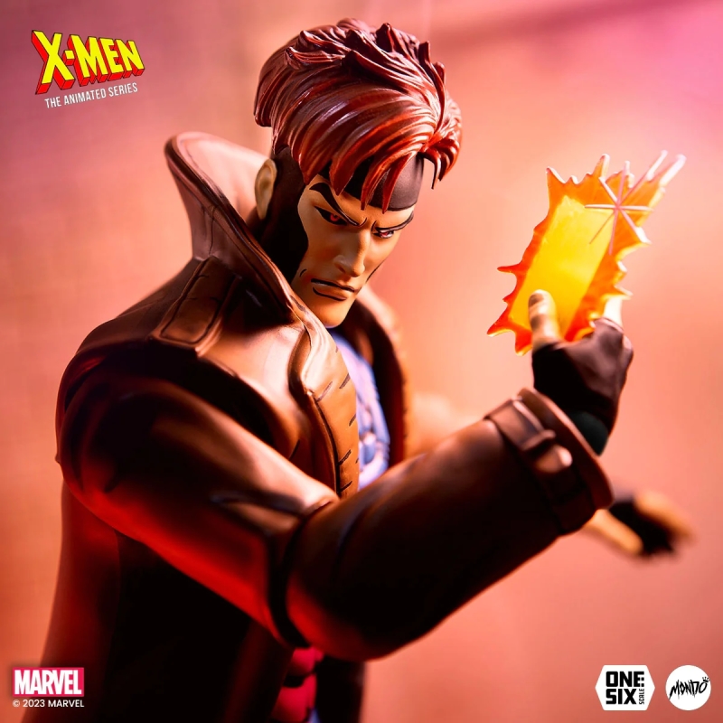 MONDO MARVEL《特异功能组》金牌手（Gambit）1/6 比例可动人偶