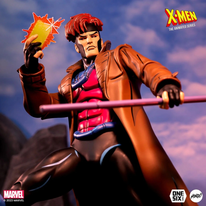 MONDO MARVEL《特异功能组》金牌手（Gambit）1/6 比例可动人偶