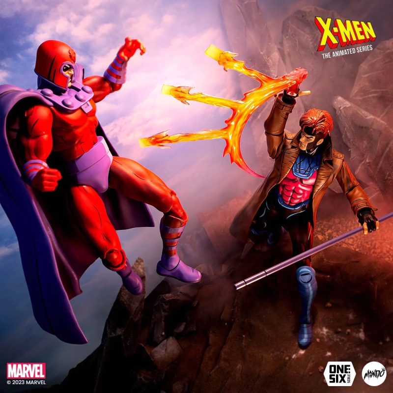 MONDO MARVEL《特异功能组》金牌手（Gambit）1/6 比例可动人偶