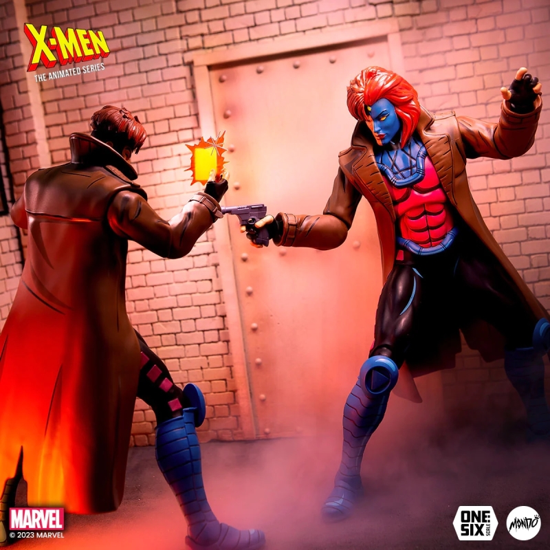 MONDO MARVEL《特异功能组》金牌手（Gambit）1/6 比例可动人偶