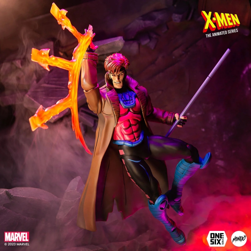 MONDO MARVEL《特异功能组》金牌手（Gambit）1/6 比例可动人偶