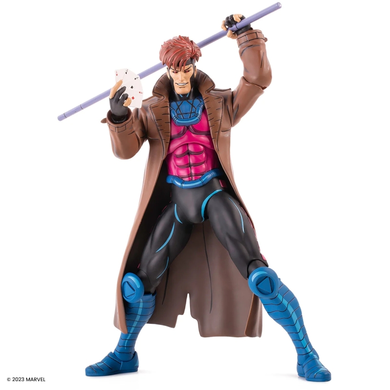 MONDO MARVEL《特异功能组》金牌手（Gambit）1/6 比例可动人偶