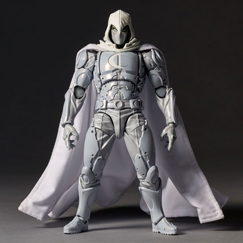海洋堂 Amazing Yamaguchi 系列「月光骑士」可动人偶 在月夜下飞舞的白色的斗篷再现！