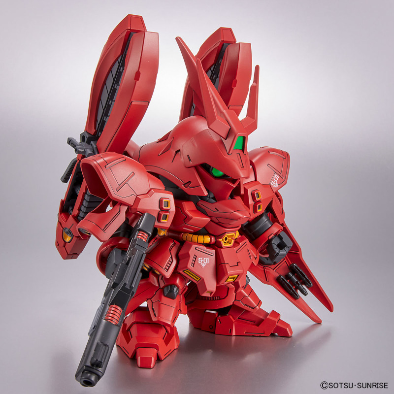 『BB战士 MSN-04FF 沙萨比』预计 05 月发售 与福冈nu钢弹一同登场的新形态 SD 化！