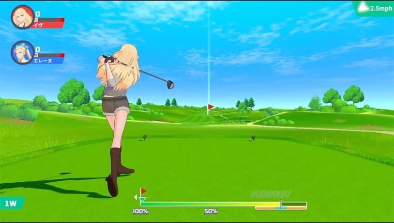 Switch 体感游戏《BIRDIE WING -Golf Girls' Story-》与美少女一起展开高尔夫冒险！