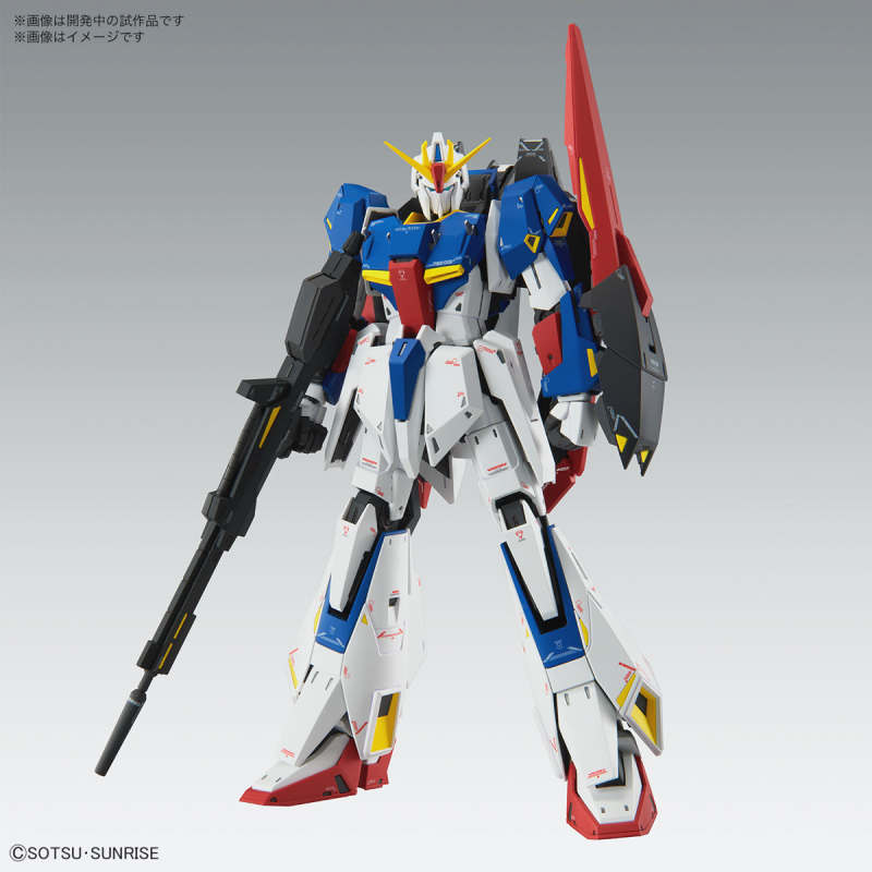 延期的'MG 1/100 Z钢弹 Ver.Ka'即将发售 万代官方释出盒绘&试作品图！