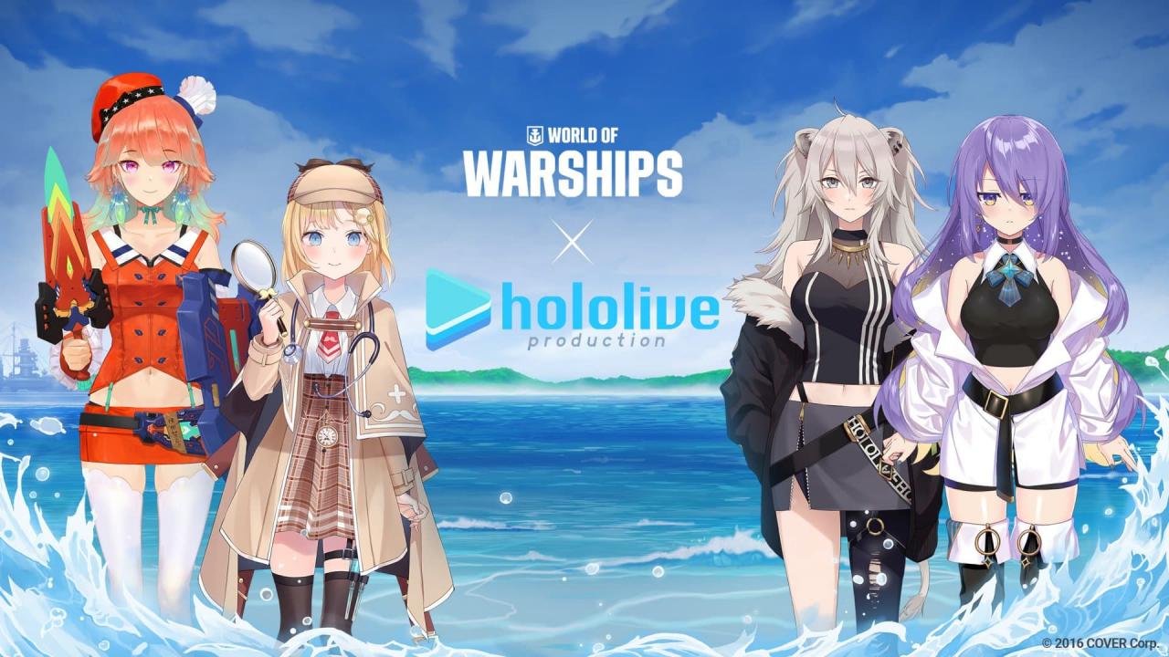 Hololive主题合作主视觉