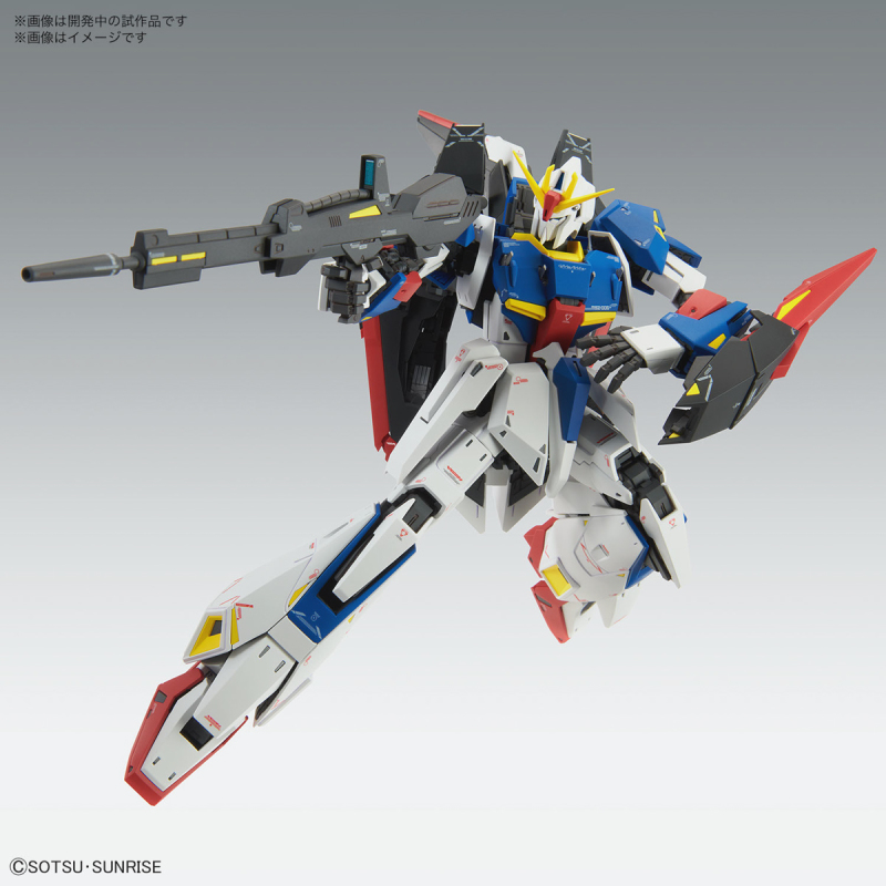 延期的'MG 1/100 Z钢弹 Ver.Ka'即将发售 万代官方释出盒绘&试作品图！