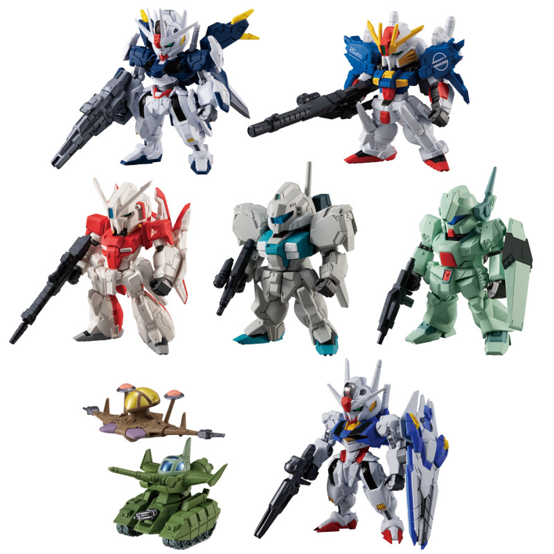 风灵钢弹修改型、S钢弹等人气机体参战'FW GUNDAM CONVERGE ♯23'食玩预计 09 月发售！