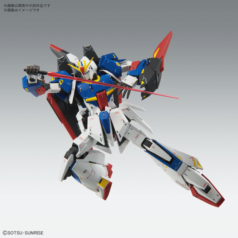 延期的'MG 1/100 Z钢弹 Ver.Ka'即将发售 万代官方释出盒绘&试作品图！
