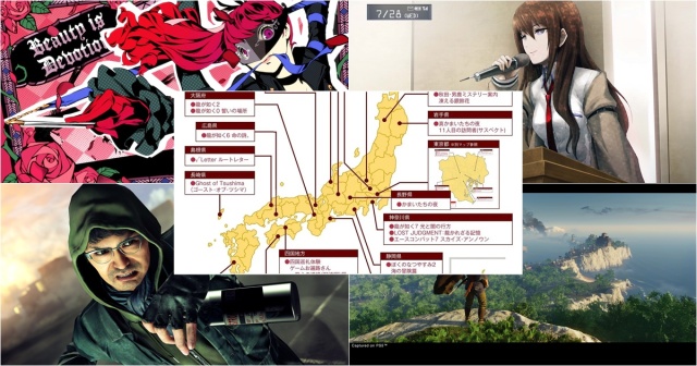 《Fami通》自制「日本电玩巡礼地图」 这下圣地巡礼更方便了