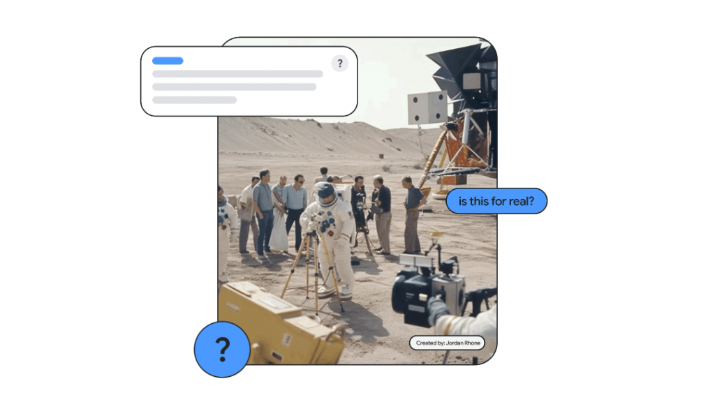 Google 以About this image 来协助用户识别图像真伪