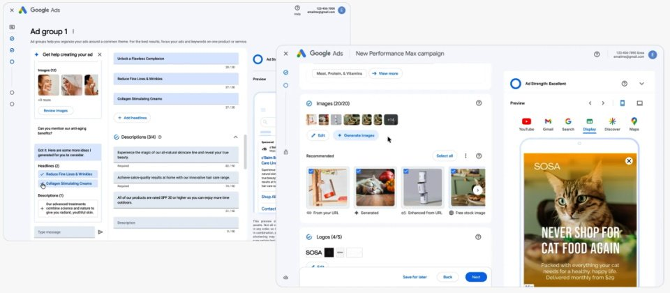Google将于广告中集成生成式AI，提供商家可自动打造产品照片的Product Studio
