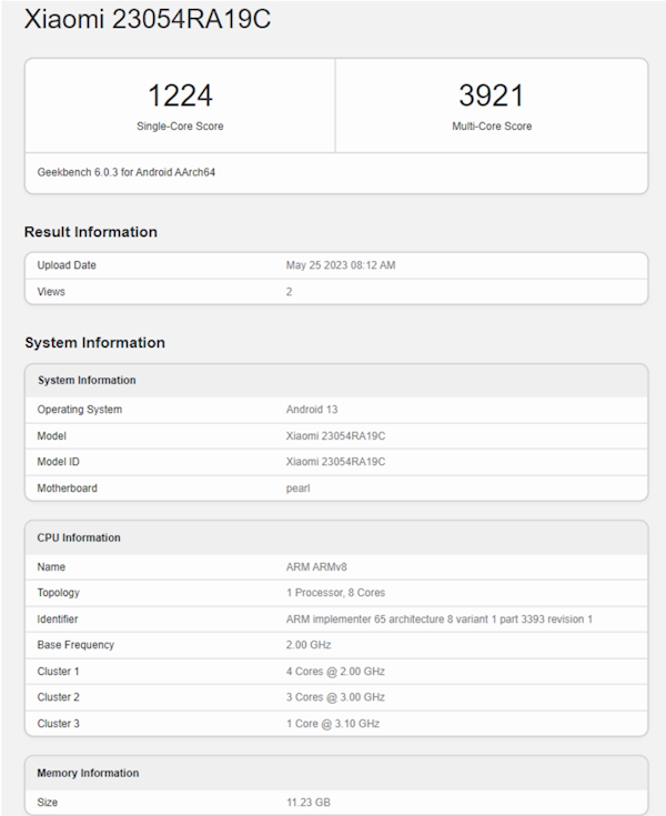 更强性能LCD小金刚登场！Redmi Note 12T Pro官宣：搭载天玑8200-Ultra+LCD屏，多核跑分3921