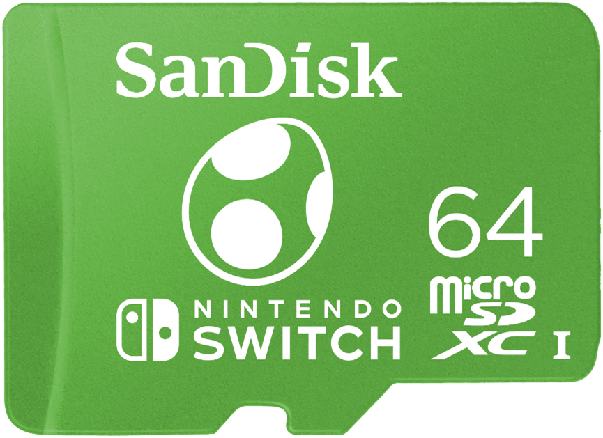 【新闻图片二】Western-Digital-也同步推出以耀西为设计灵感的全新-64GB-SanDisk-microSD-记忆卡供小容量需求的玩家选择
