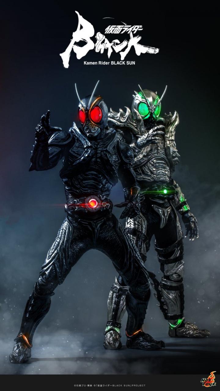 HOT TOYS 首款假面骑士 1/6 可动人偶'假面骑士 BLACK SUN / SHADOWMOON'试作品公开！