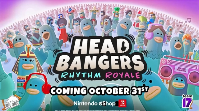 当只嗨爆鸽在节奏大逃杀中活下来！ 《Headbangers》10月31日免费配信