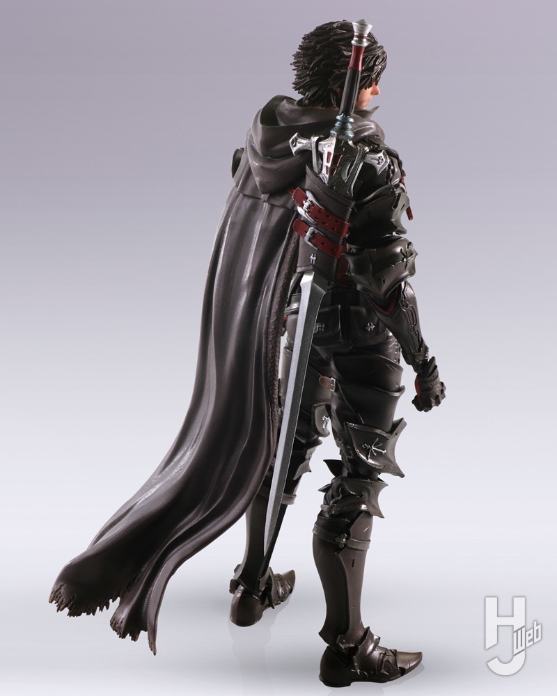 FF16 主角火速立体化'BRING ARTS FFXVI 克莱夫・罗兹菲德 可动人偶'再现帅气漆黑铠甲！