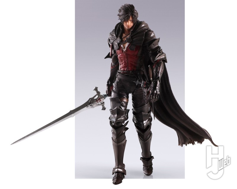 FF16 主角火速立体化'BRING ARTS FFXVI 克莱夫・罗兹菲德 可动人偶'再现帅气漆黑铠甲！