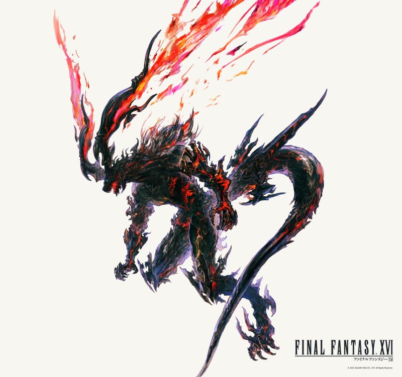 FF16 主角化身的炎之召唤兽'BRING ARTS FFXVI 伊弗利特 可动人偶'试作品展出！