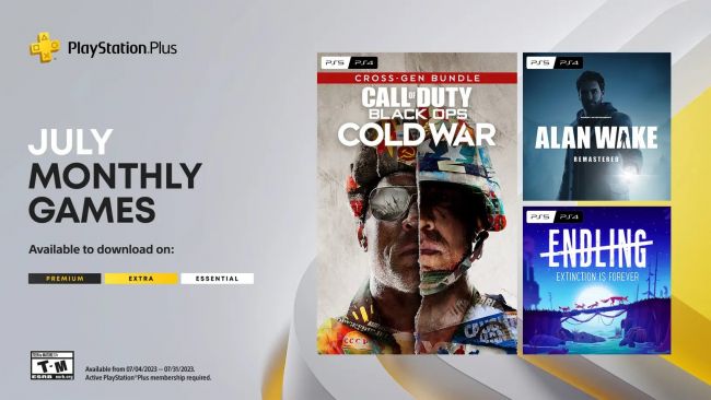 使命召唤和Alan Wake是七月的PlayStation Plus Essential游戏