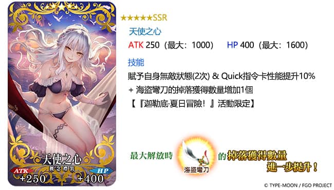 图（12）全新礼装「★5（SSR）天使之心」