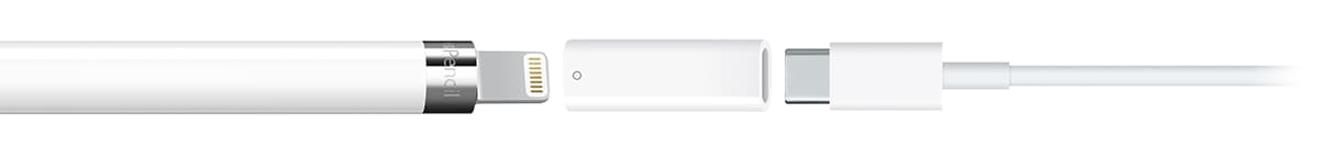 Apple Pencil 充电 电量显示