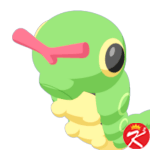 Pokemon sleep 宝可梦睡姿图鉴：绿毛虫
