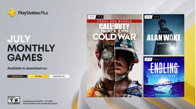 三大伺服 2023年 PS Plus 会员 7月免费游戏