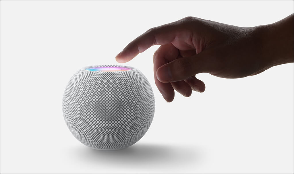 HomePod/HomePod mini 触控面板可操控播放音乐