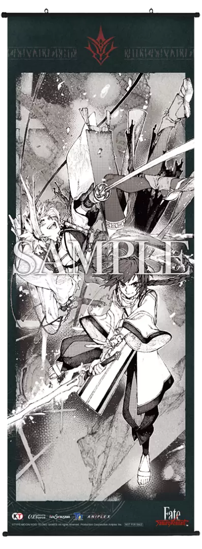 《Fate/Samurai Remnant》亚洲实体版限定特典「Saber&Berserker英灵绘卷」首度公开