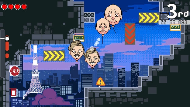 2D roguelite 竞速新作《出人头地 Balloons》发表，操作表情各异的人头气球拼第一！