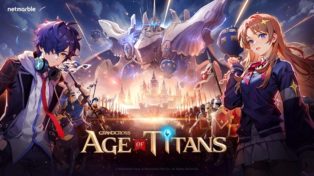 网石全新MMO RTS游戏《GRAND CROSS： AGE OF TITANS》事前预约开跑！