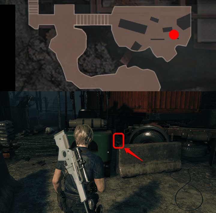 BIOHAZARD RE 4 无限火箭炮 城主人偶位置