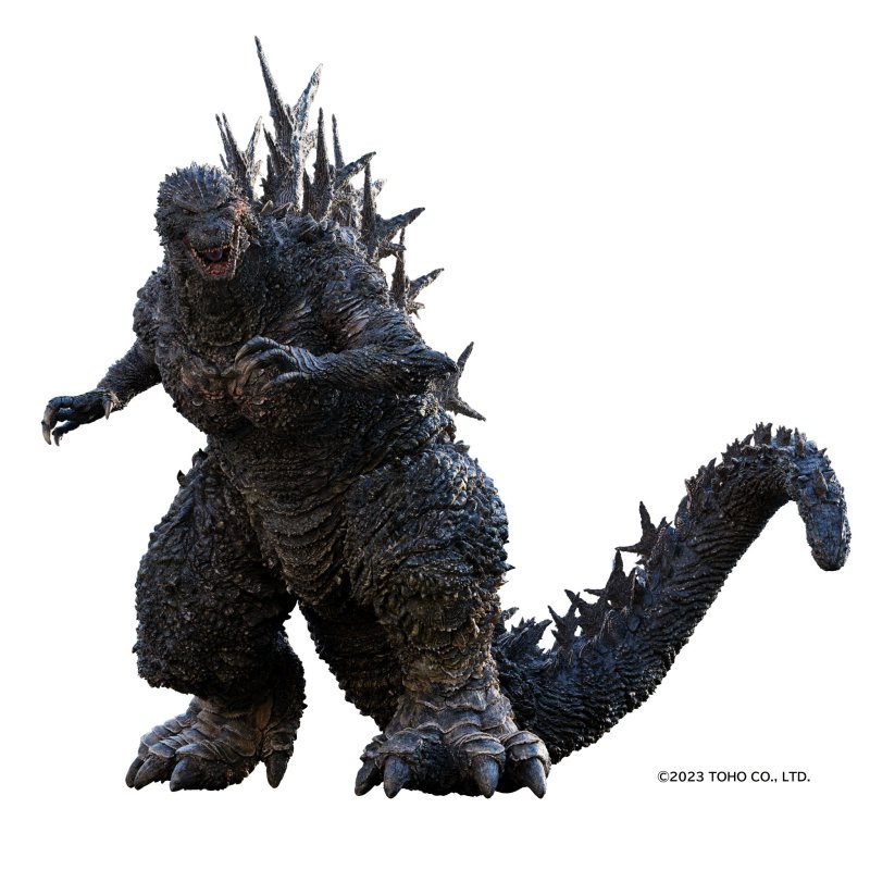 酒井裕司打造《哥斯拉-1.0》最新姿态『S.H.MonsterArts 哥斯拉（2023）』可动模型预计 11 月发售！