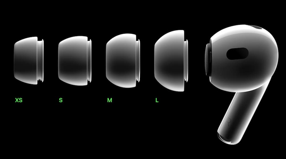 AirPods Pro 2 硅胶耳塞套四种尺寸