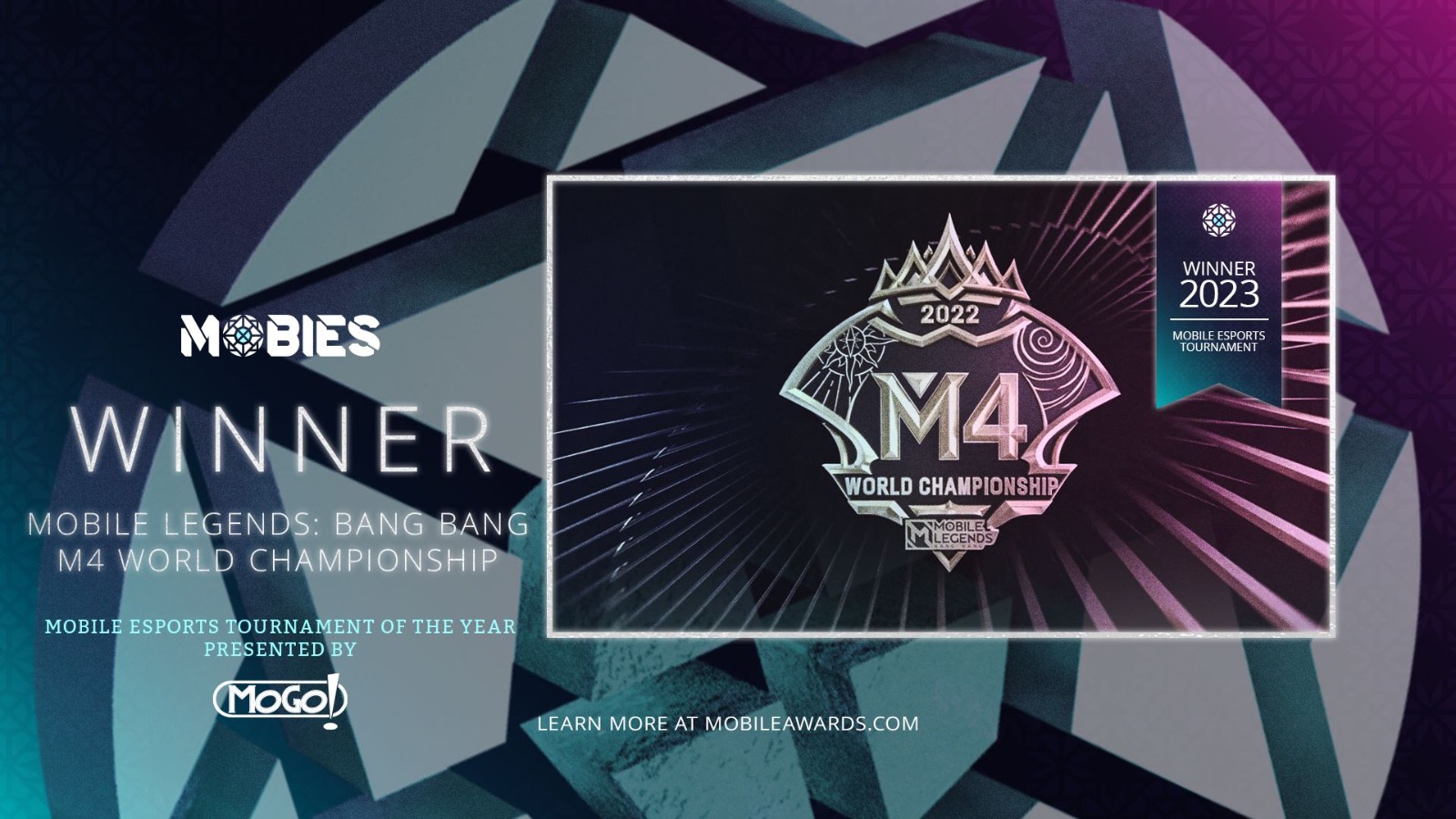 《Mobile Legends: Bang Bang》一举夺得四大奖项，成为 MOBIES 2023 移动游戏大奖最大赢家！