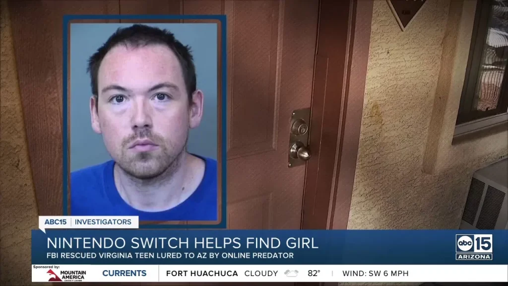 Switch立大功！FBI透过主机IP位置，从诱拐犯手中拯救15岁失踪少女！