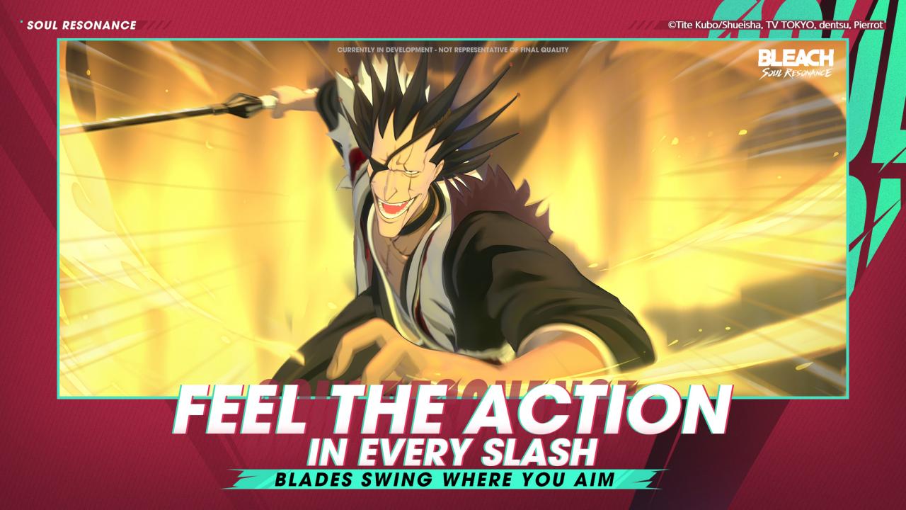 《BLEACH: SOUL RESONANCE》正式公布！游戏将会在2024年推出！