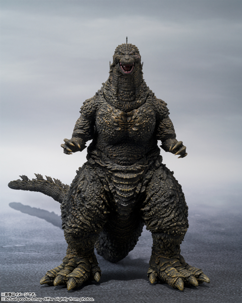 酒井裕司打造《哥斯拉-1.0》最新姿态『S.H.MonsterArts 哥斯拉（2023）』可动模型预计 11 月发售！