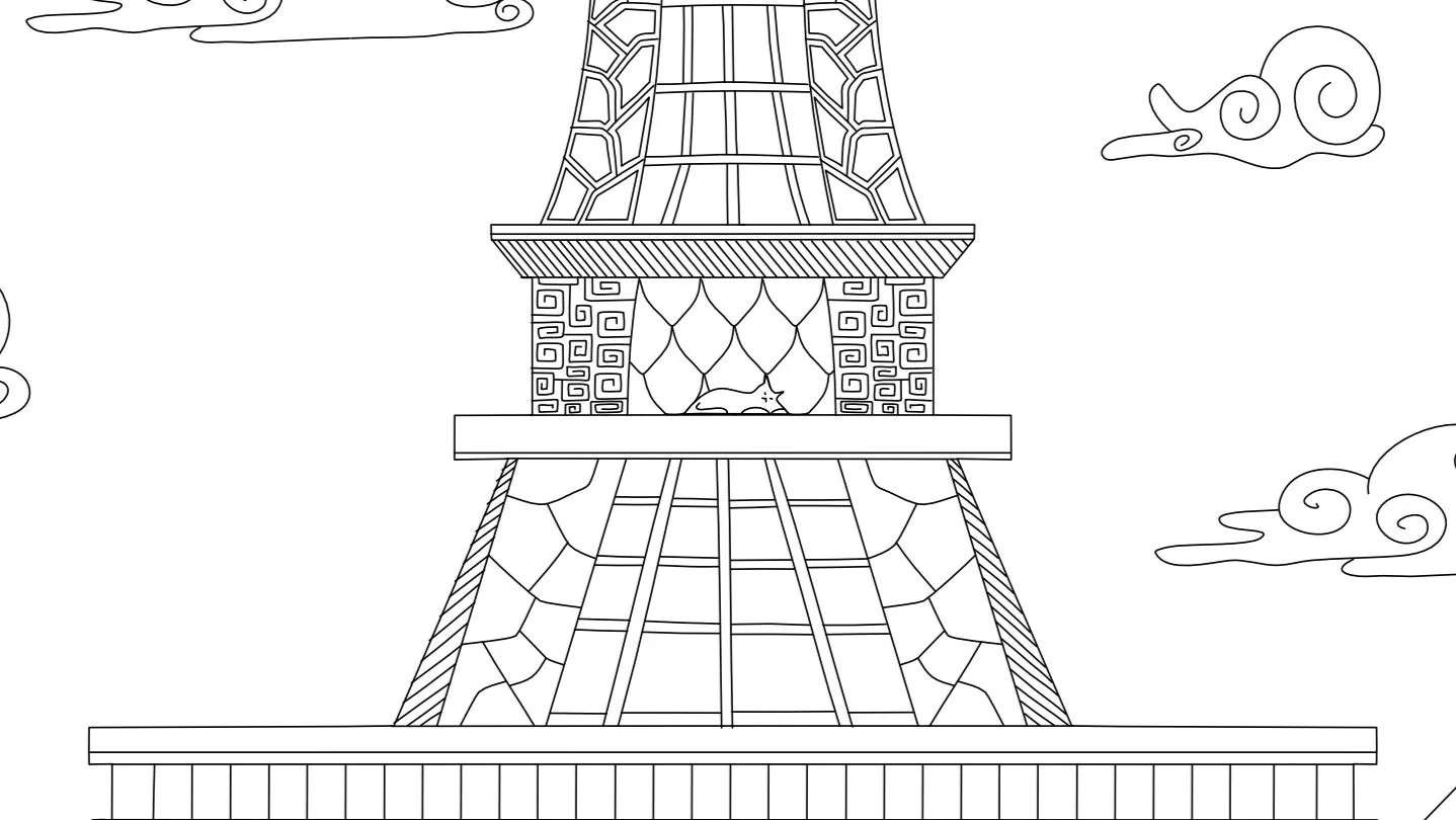 绘本风解谜益智游戏《Cats Hidden in Paris》免费推出，找出画面里隐藏的 100 只猫咪吧！