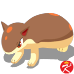 Pokemon sleep 宝可梦睡姿异色图鉴：火岩鼠