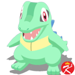 Pokemon sleep 宝可梦睡姿异色图鉴：小锯鳄