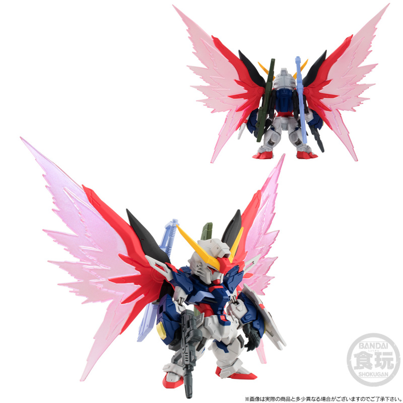 人气钢弹食玩『FW GUNDAM CONVERGE 机动战士钢弹 SEED DESTINY 3体套组』豪华同捆再登场！