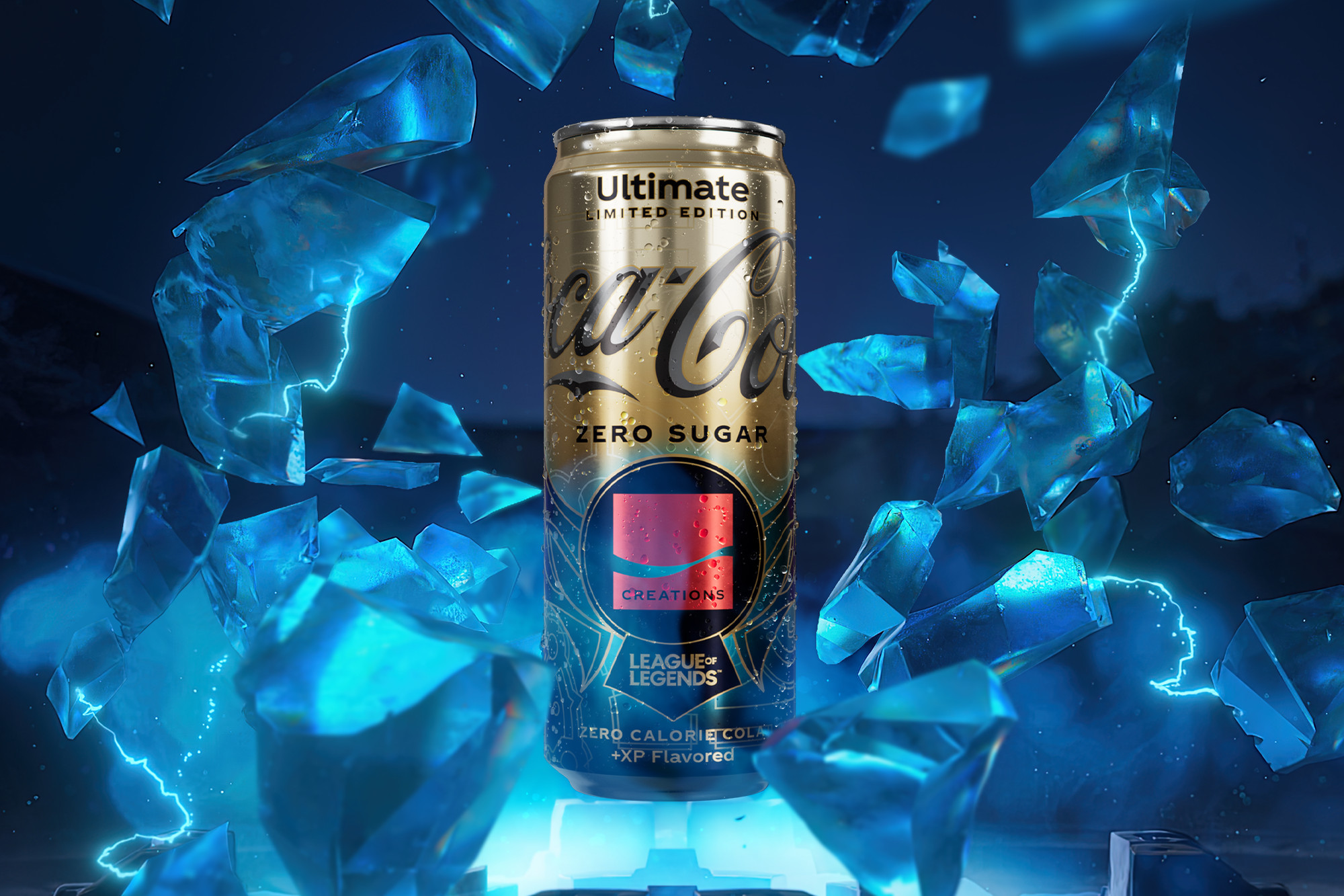 可口可乐与拳头游戏联合推出 Coca-Cola® Ultimate Zero Sugar，邀请玩家品味经验值（+XP）的美好滋味!